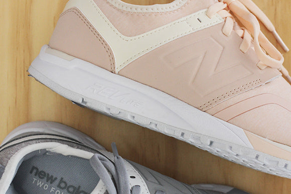 New Balance 247 Jersey, in Pink and Grey