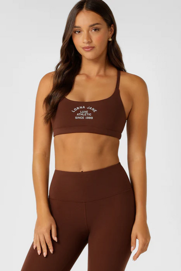Limited Edition Lotus Crop Sports Bra