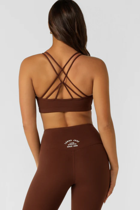 Limited Edition Lotus Crop Sports Bra