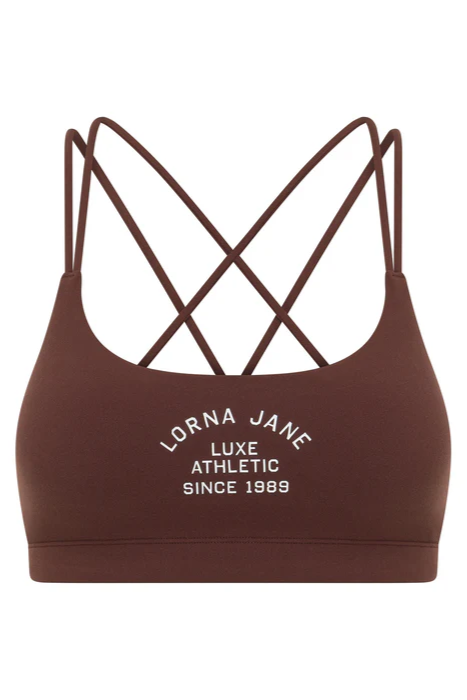 Limited Edition Lotus Crop Sports Bra