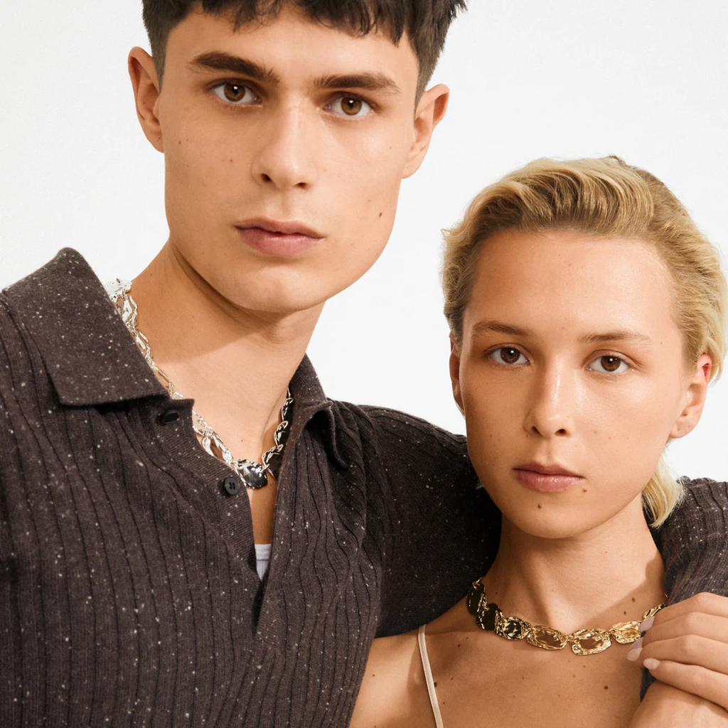 Shift Necklace | Gold Plated