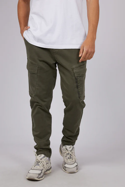 Inset Cargo Pant | Khaki