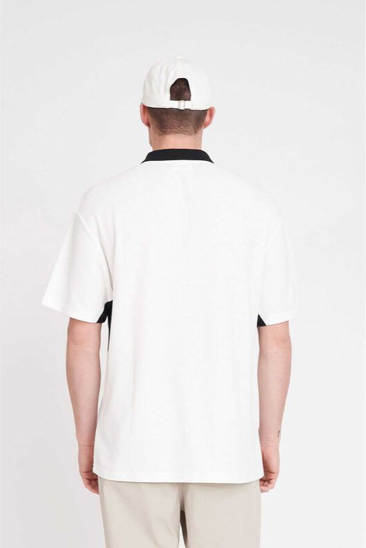 Pique Panel Short Sleeve Polo
