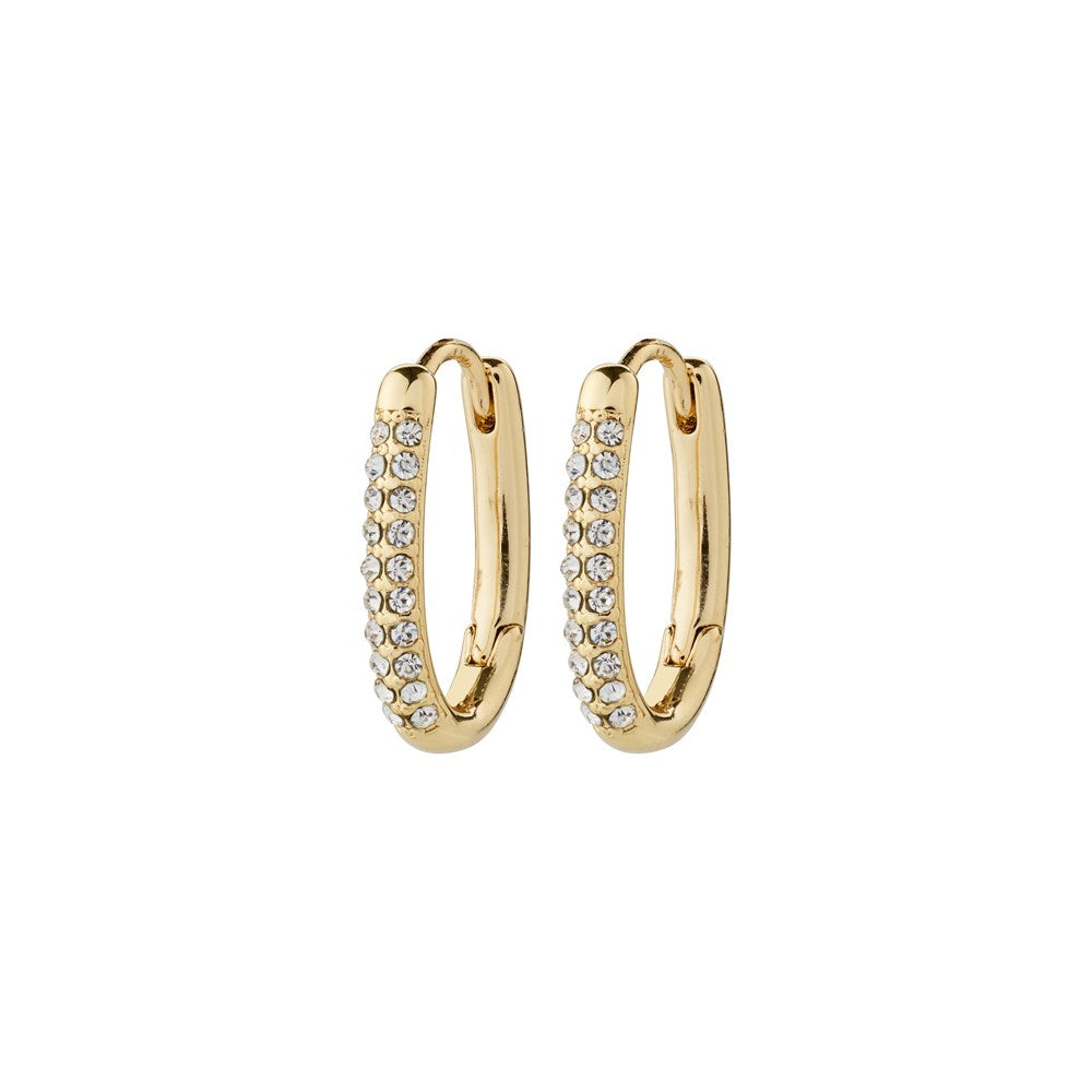 Amiri Recycled Earrings| Gold plated