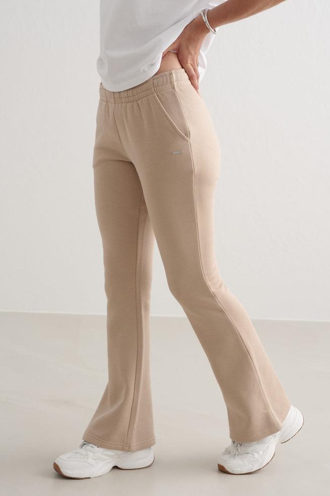 Flare Sweatpant | Beige