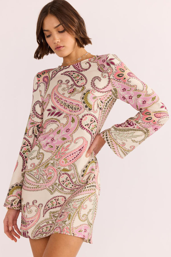 Cadence Bias Mini Dress