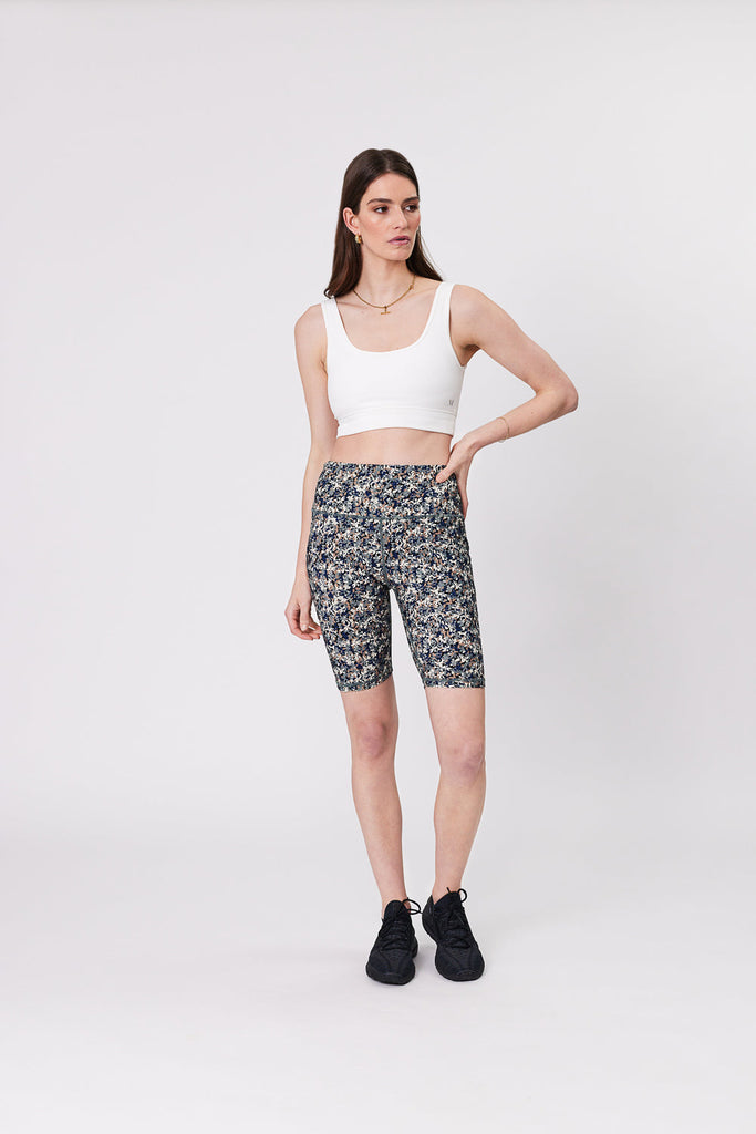 Circuit Bike Short | Jasmine Print
