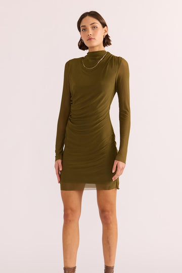 Elodie Mesh Mini Dress