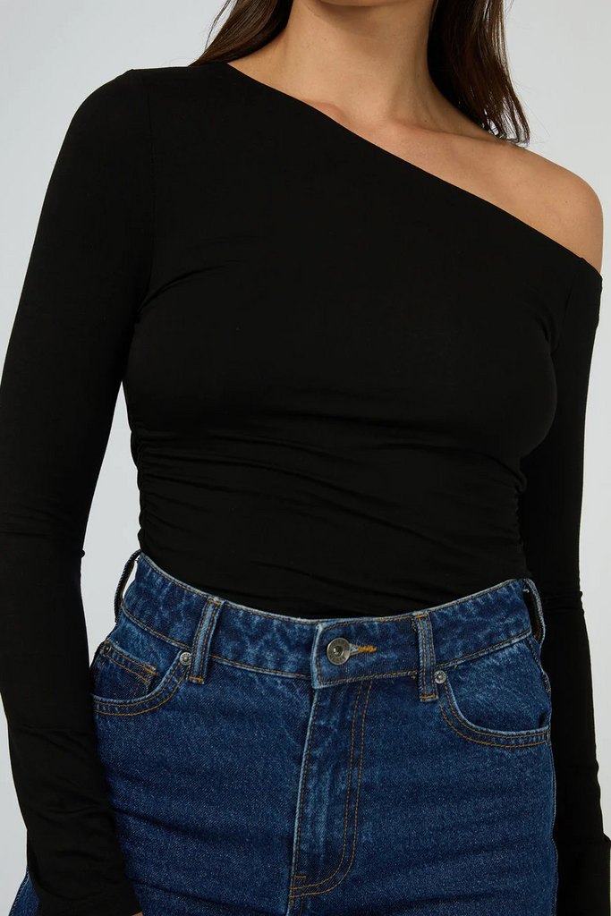 Evie Ruched Long Sleeve