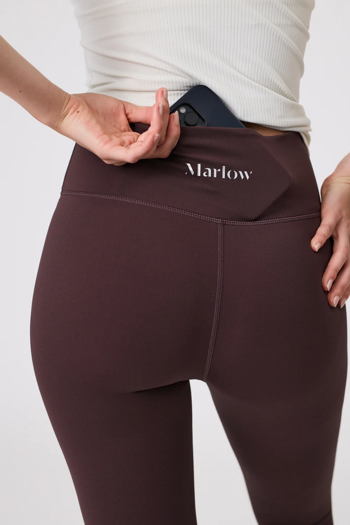 Flo Full Length Legging | Bordeaux