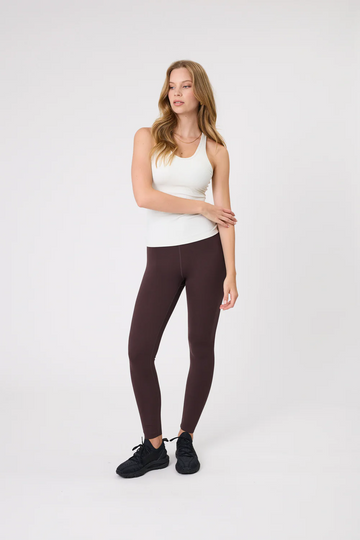 Flo Full Length Legging | Bordeaux