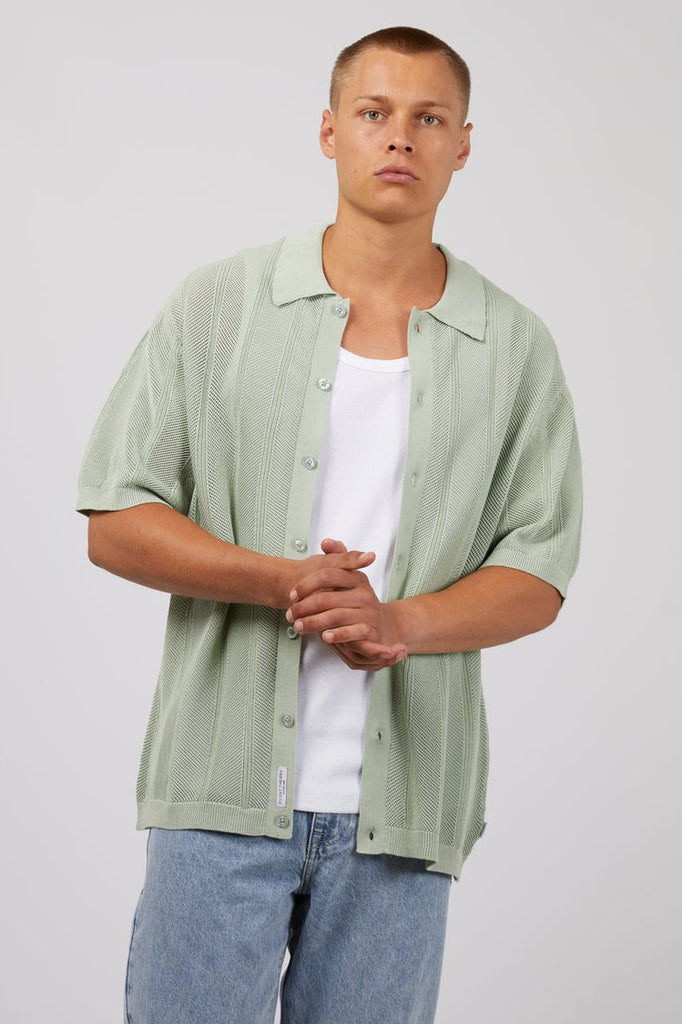 Hurley Knit SS Shirt | Sage