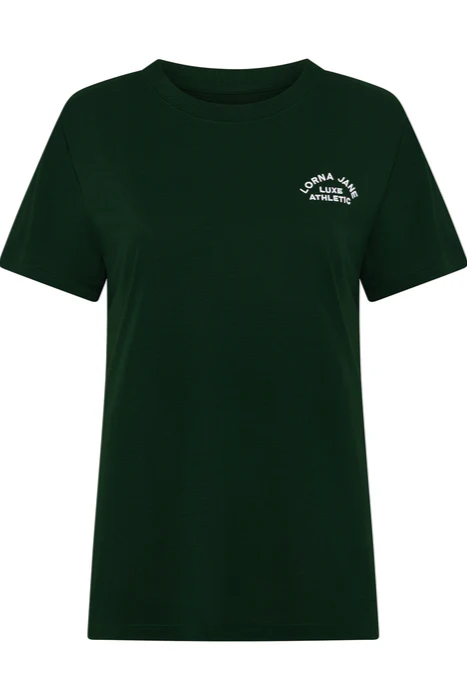 Lotus T-Shirt | Dark Green