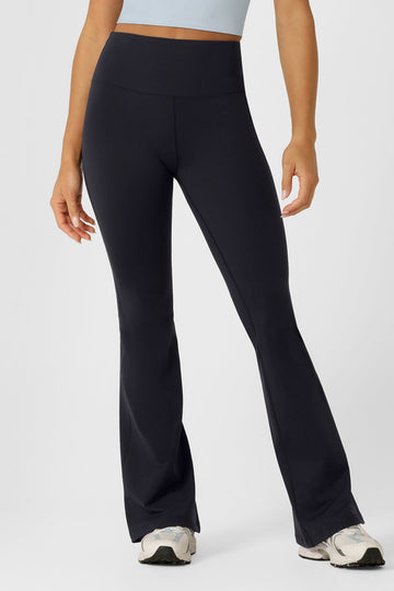 Lotus Thermal Flared Leggings | Navy