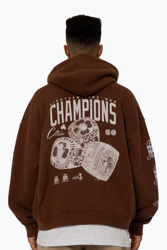 Mono Champs Hoodie Celtics | Cappuccino