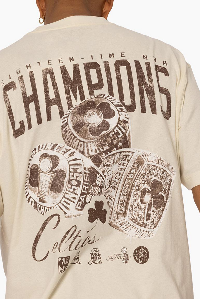 Mono Champs Tee Celtics | Egret