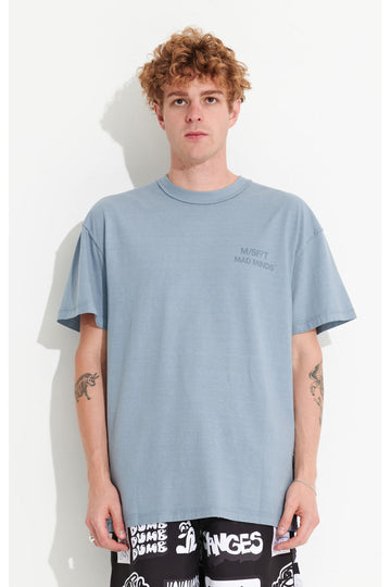 Worner Reverse SS Tee | Faded Blue