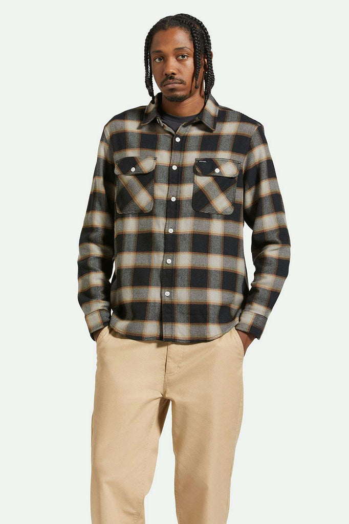 20th Anniversay Bowery Flannel | Black/Cream