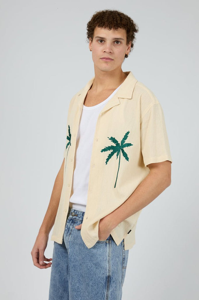 Palm Shirt | Chalk