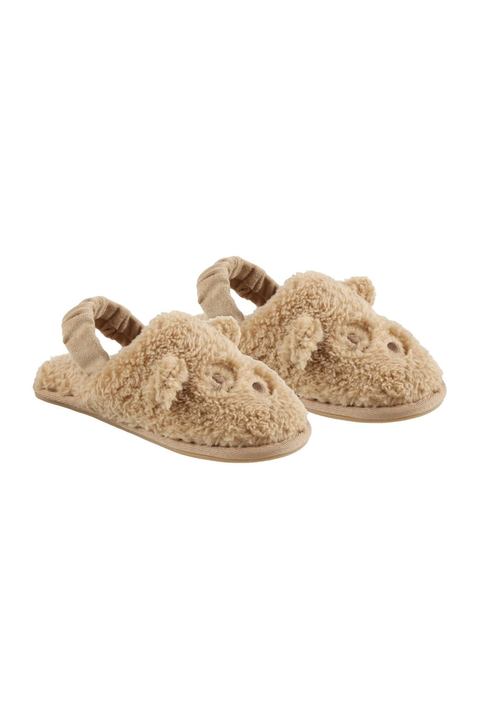 Bear Slippers | Gold