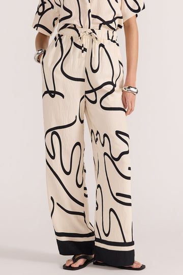 Zenith Relaxed Pants | Abstract