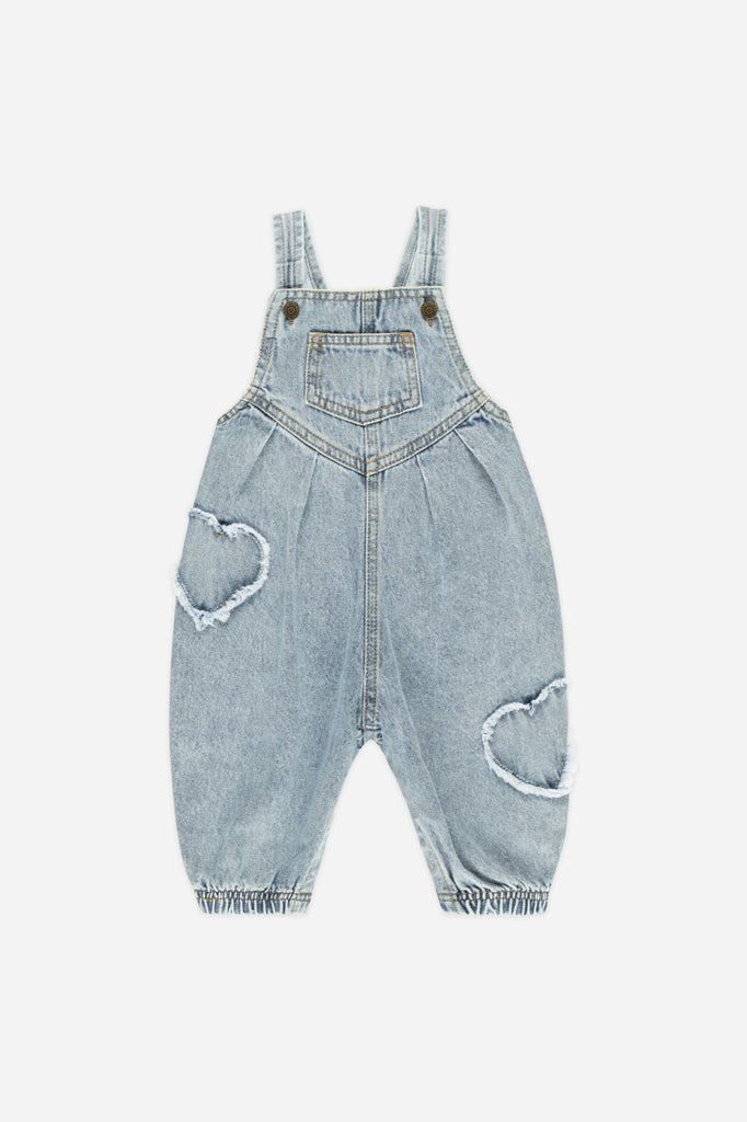 Vintage Overall | Light Washed Denim