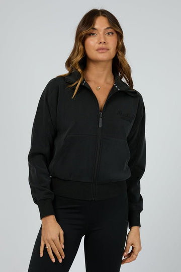 Luxe Active Zip Through | Black