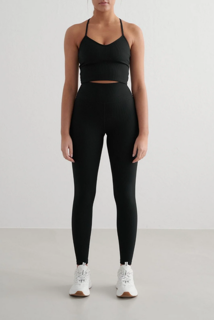 Ribbed Performance Tights