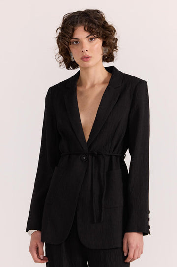 Emory Tie Waist Blazer