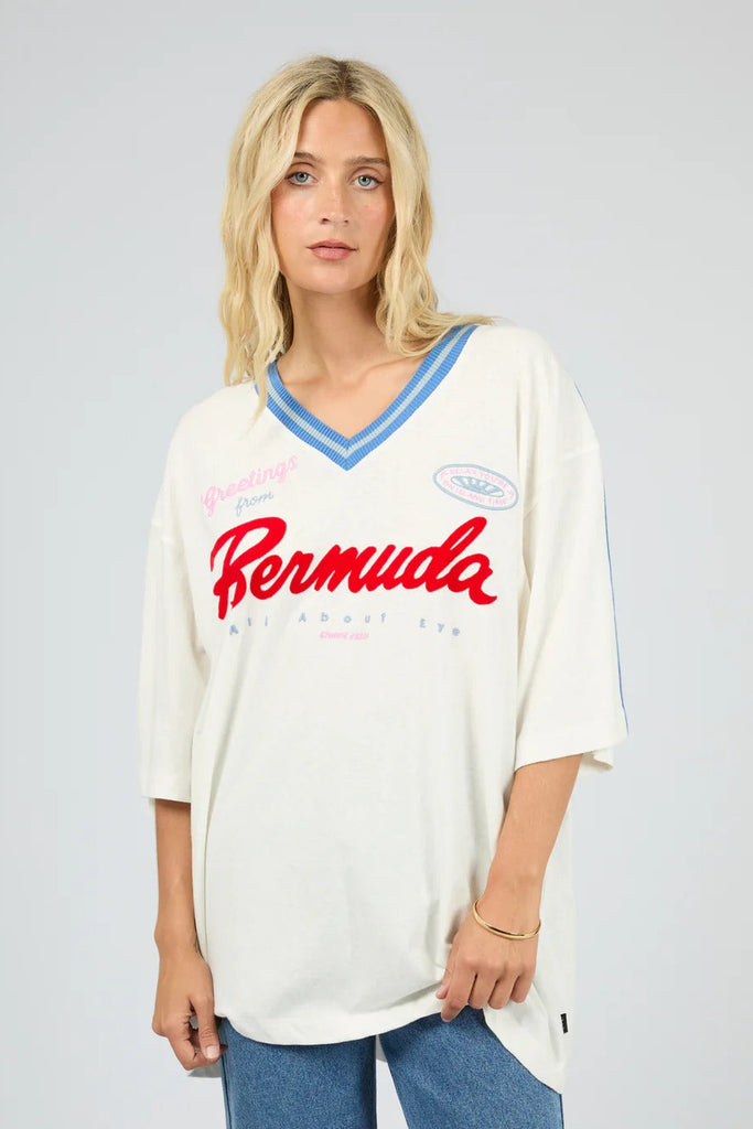 Bermuda O/S V-Neck Tee