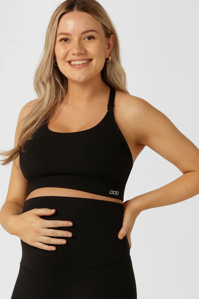 LJ Nursing Bra | Black