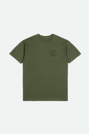 Oath V SS Standard T-Shirt | Ivy Green/Washed Black