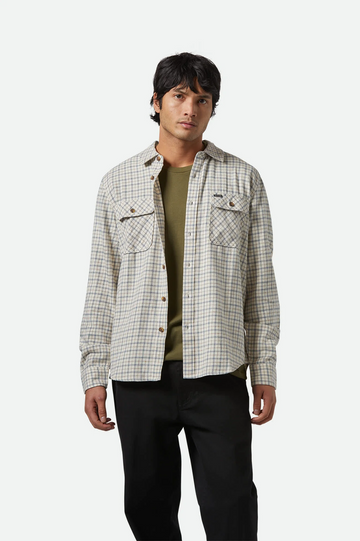 Bowery LW Ultra Flannel | Whitecap/Basalt