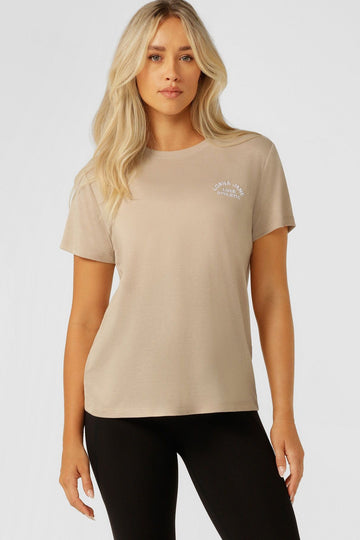 Lotus T-Shirt | Oxford Tan