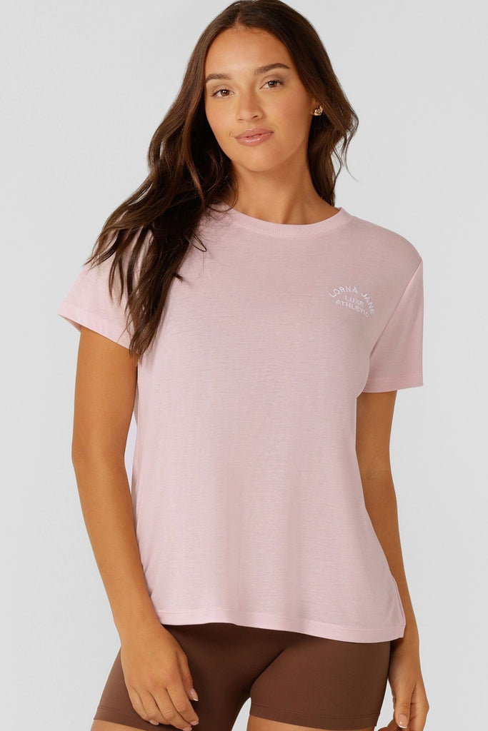 Lotus T-Shirt | Pale Peony