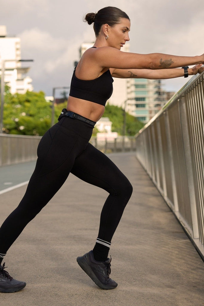 Amy No Ride Ankle Biter Tech Leggings | Black