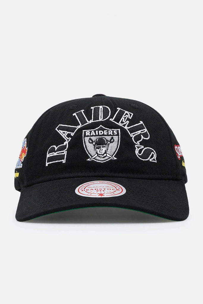 Los Angeles Raiders Superbowl History Deadstock Snapback | Black OSO