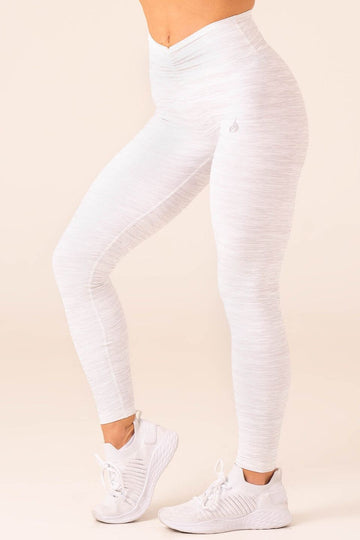 Tempo Leggings | Snow Grey Marl