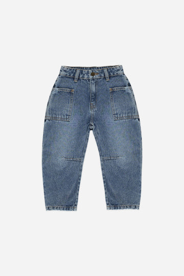 Barrel Pant | Indigo