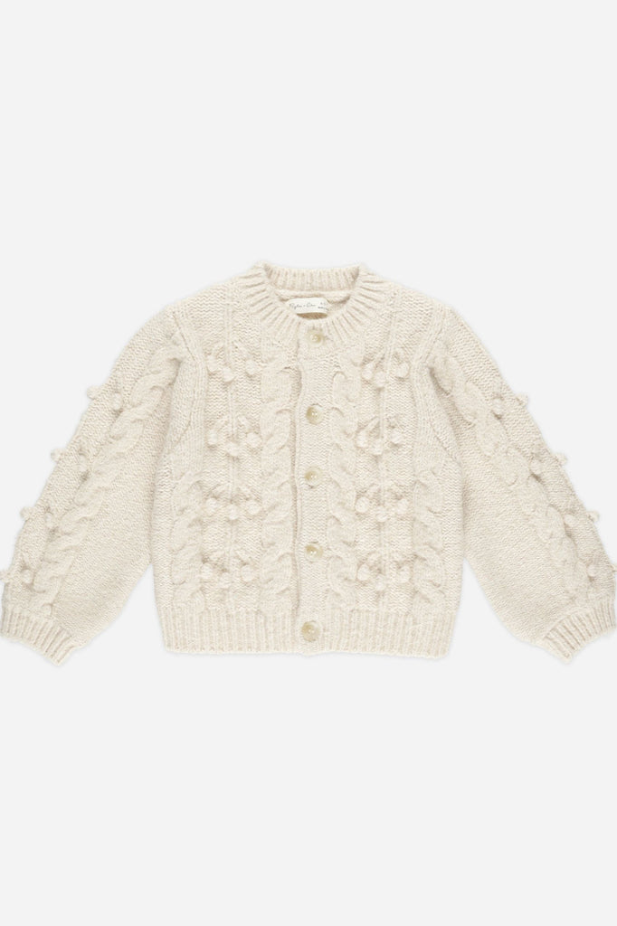 Bobble Cardigan | Natural