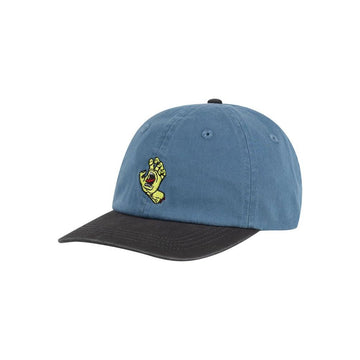 Screaming Hand 6 Panel Cap | Vintage Blue