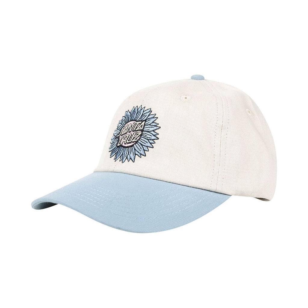 Funky Flower 6 Panel Cap | Off/White/Mist