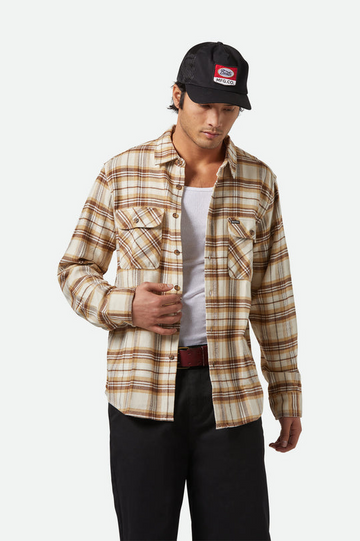 Bowery Flannel | Whitecap/Sand/Pinecone