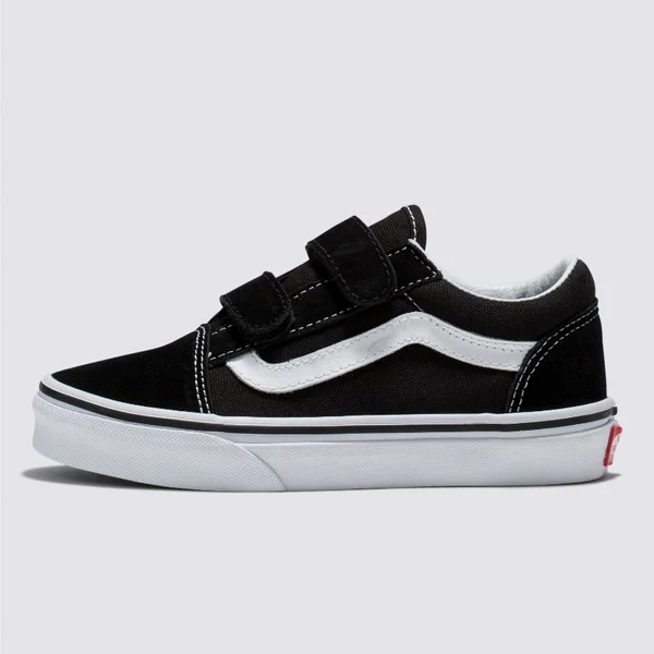 Kids Old Skool V | Black/White