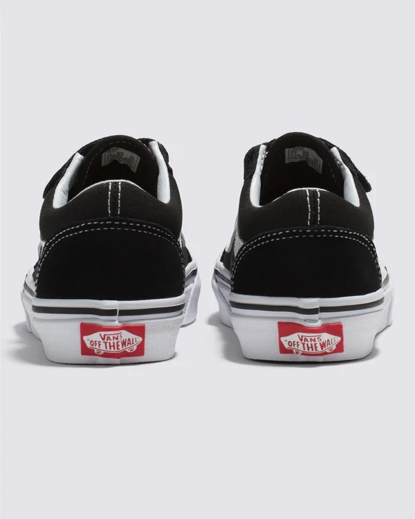 Kids Old Skool V | Black/White