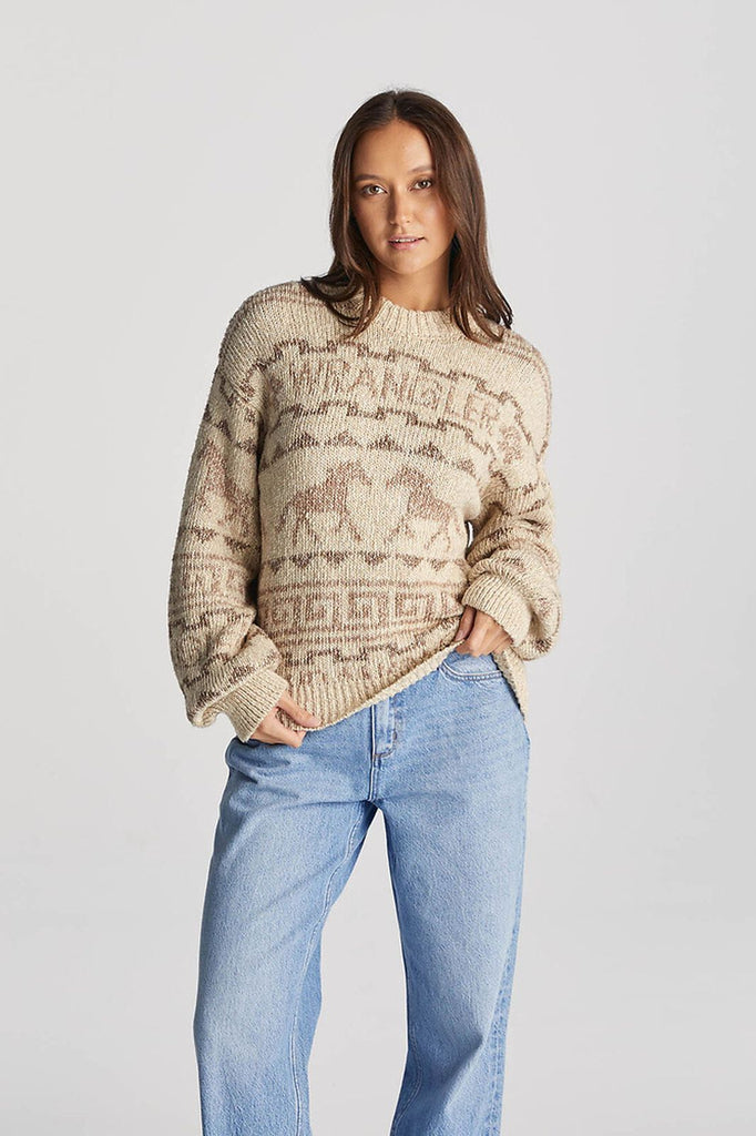 Outback Knit Sweater | Cream Cacao